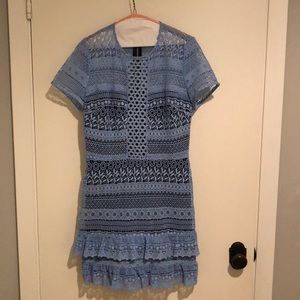 Parker Blue Mini Dress
